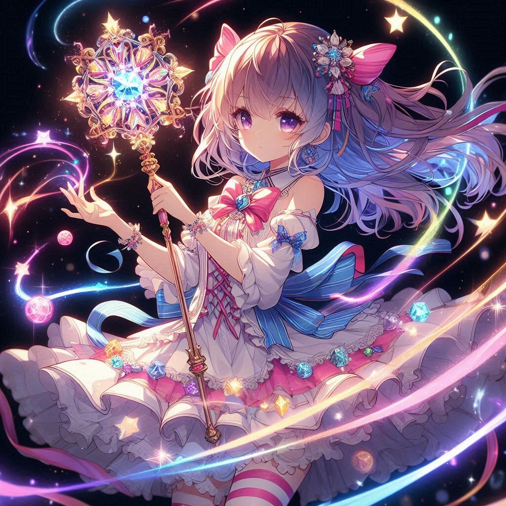 魔法少女(DALL-E)