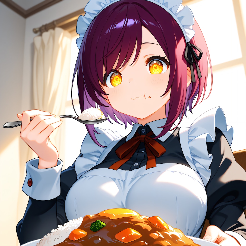 こんにちは（挨拶メイドの芽衣ちゃん）