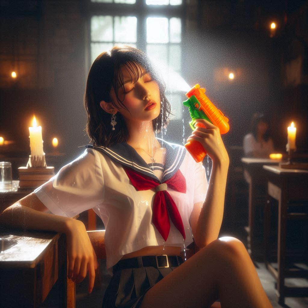 打ち水 | の人気AIイラスト・グラビア