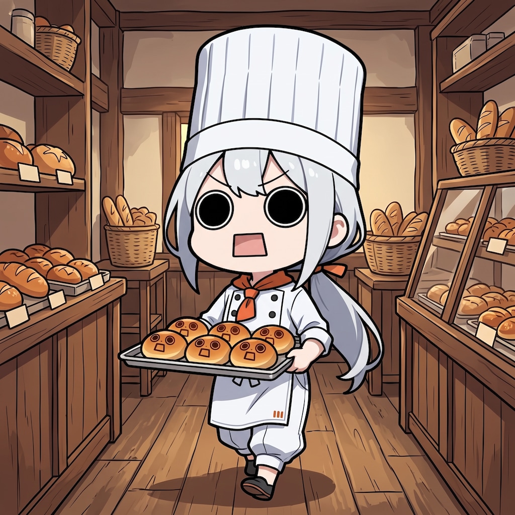 えらいこっちゃパンを運ぶえらいこっちゃ嬢とお知らせ