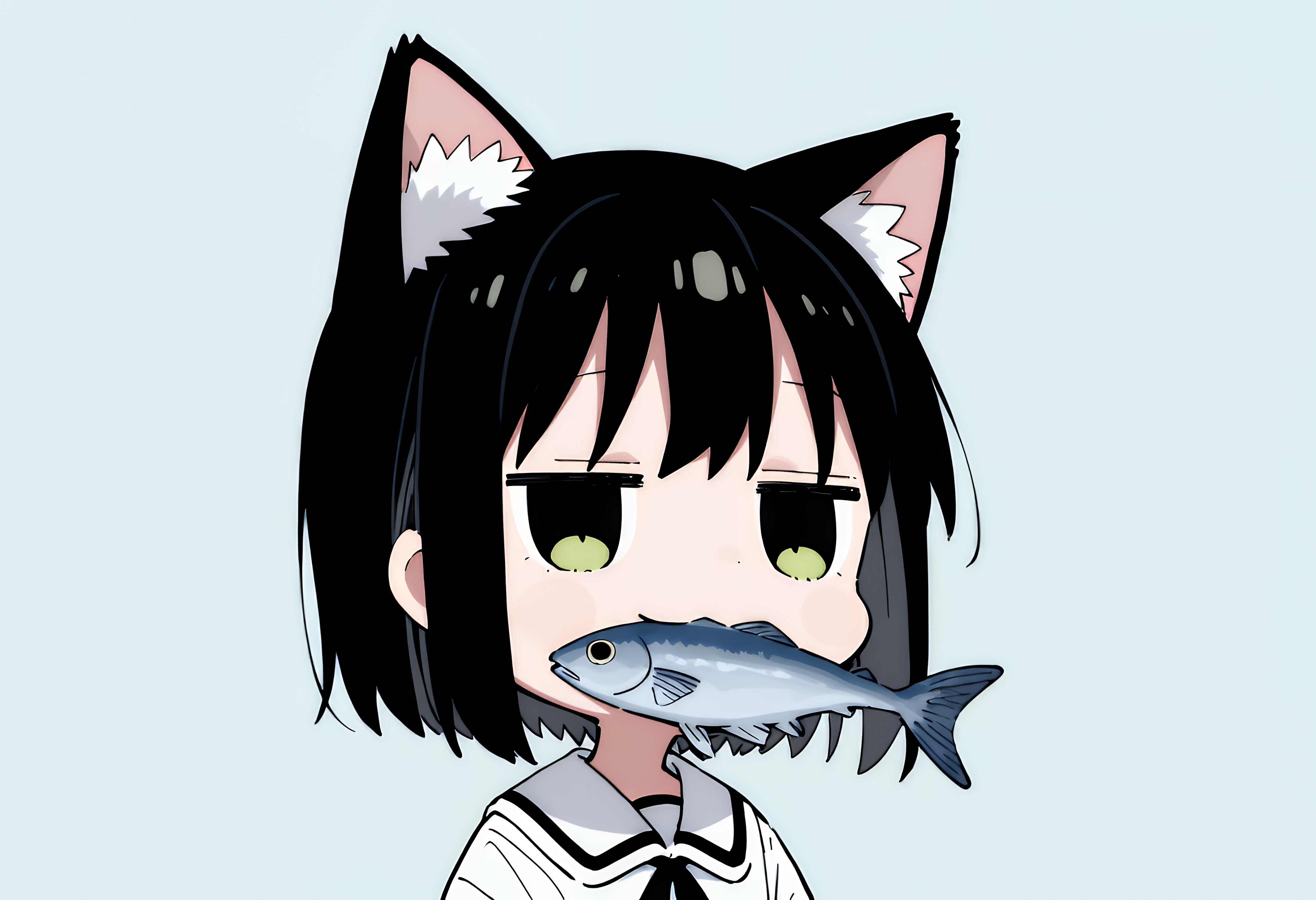 魚食えりゃ何だって | の人気AIイラスト・グラビア