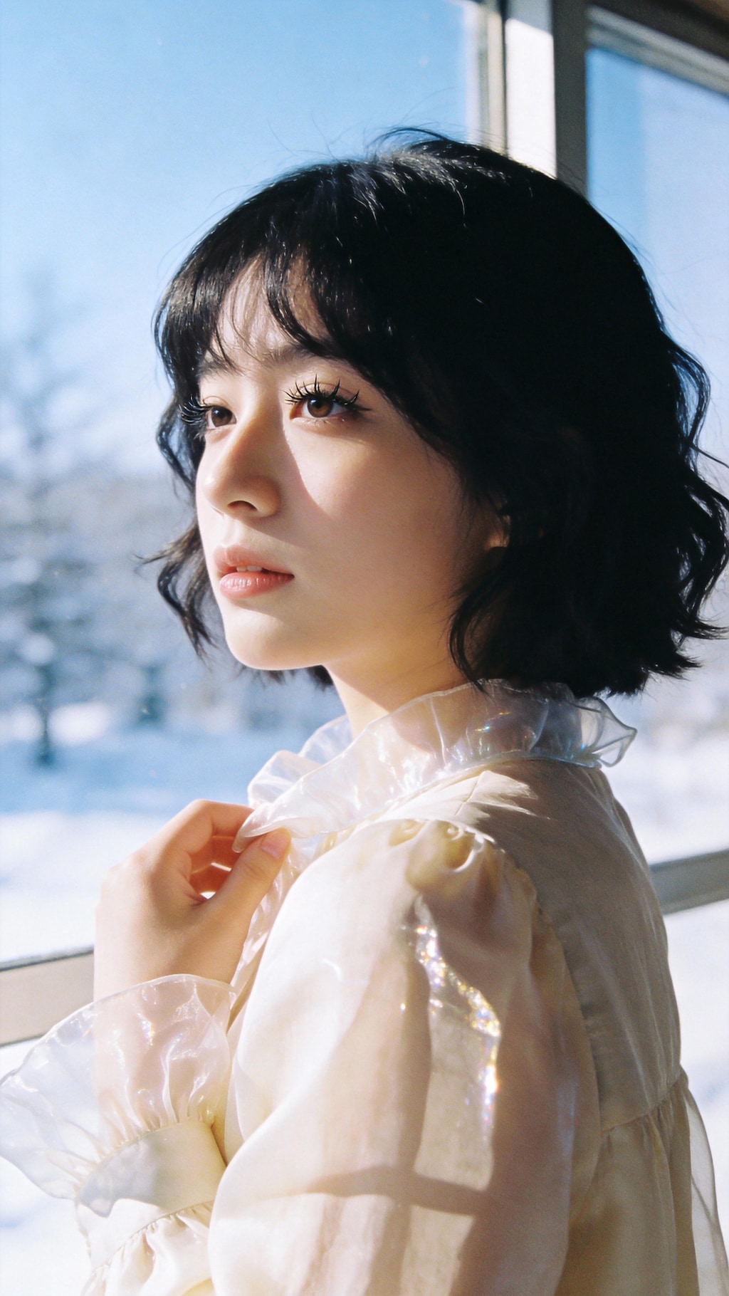 Winter Light Portrait