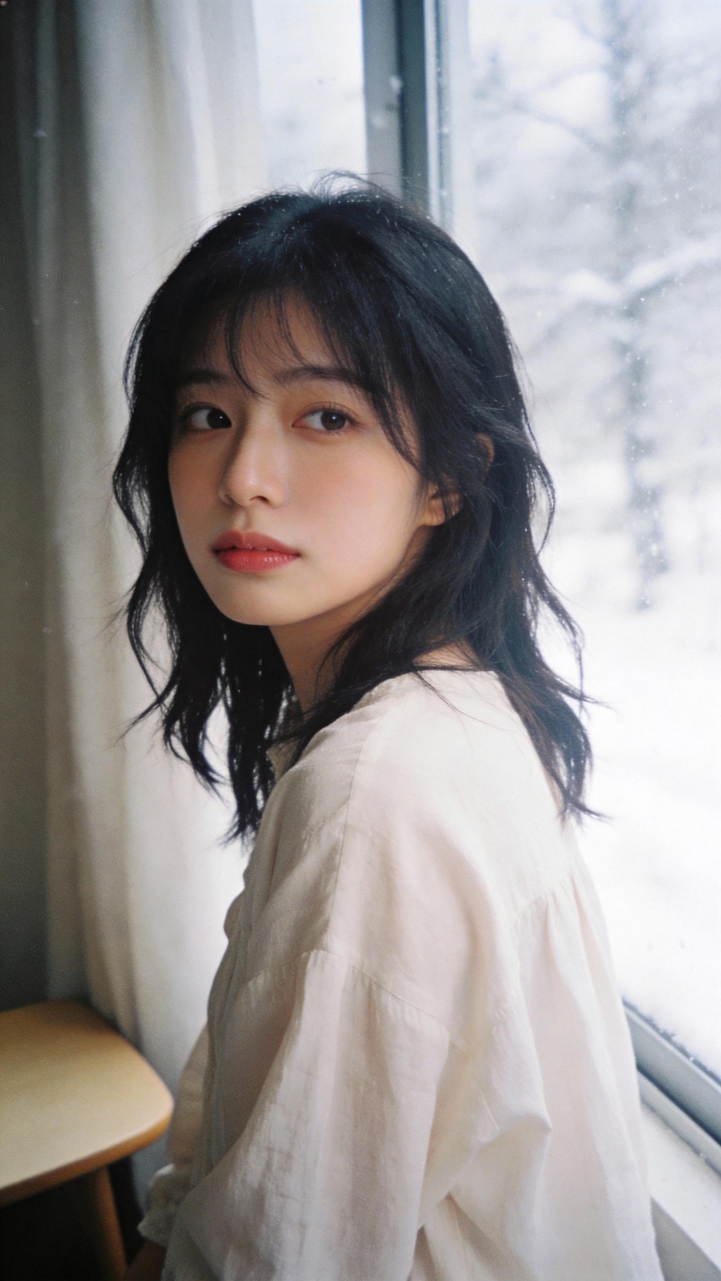 Winter Light Portrait