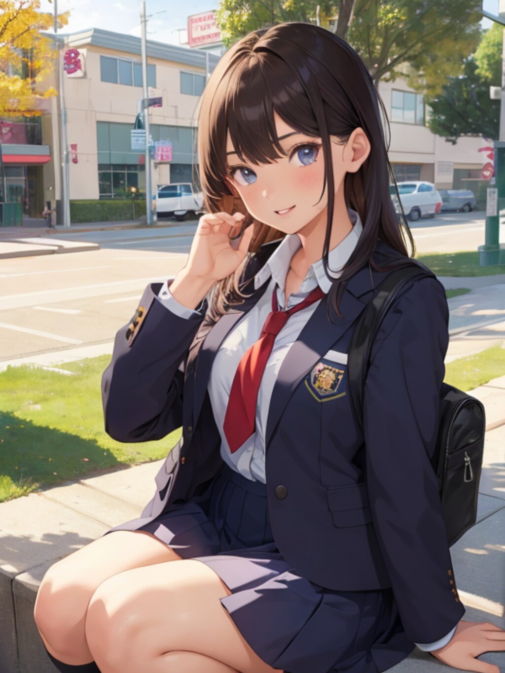 可愛い女の子プロンプトの模索