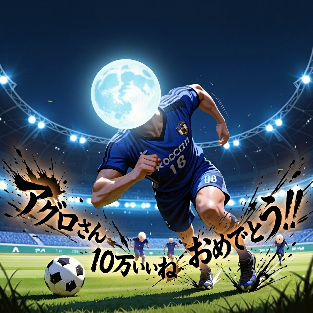 アグロさん10万いいねおめでとう!!