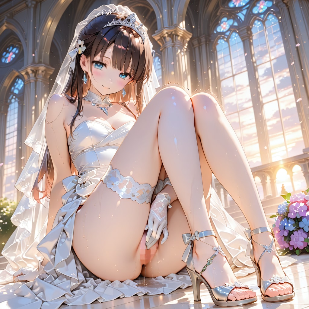 夕暮れの自慰花嫁