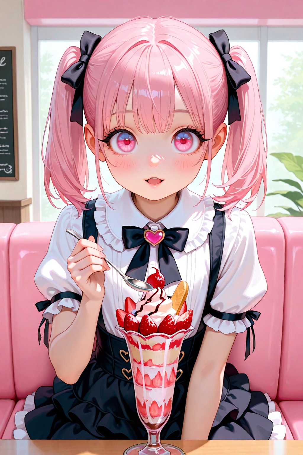 「おじさん、ひとくちあげようか？」