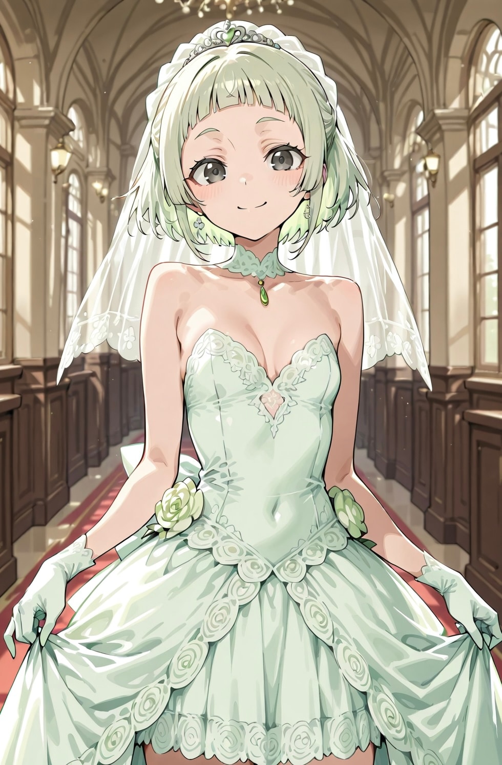 DAISYちゃんとウェディング | の人気AIイラスト・グラビア