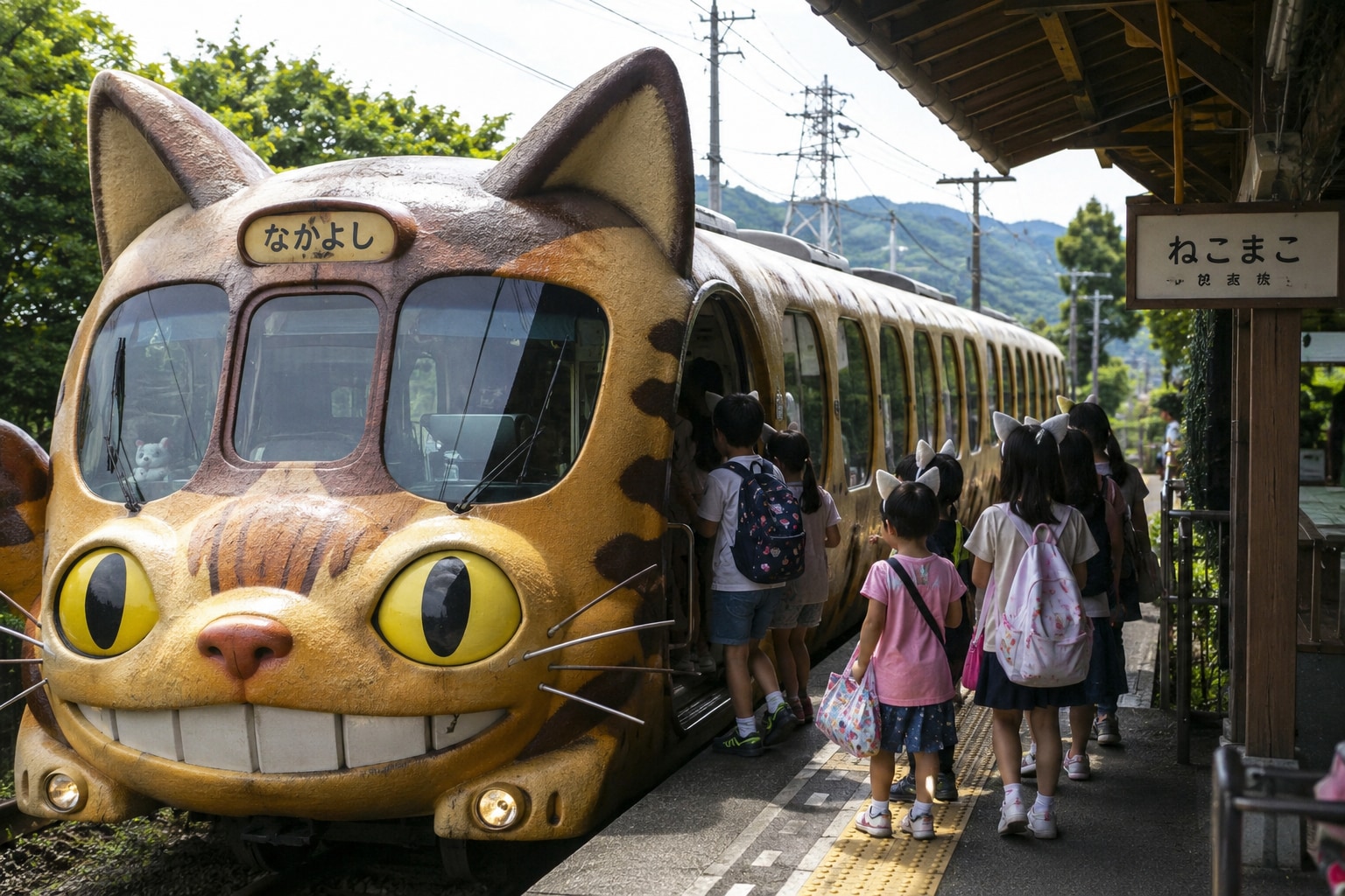 ネコ電車