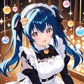 ケーキとAIアイドルを目指す女の子🌙 月🌙 3枚目