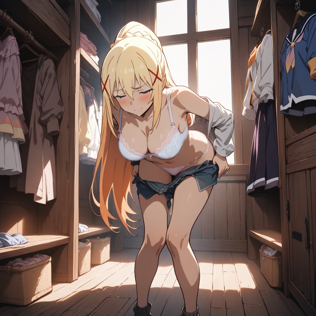 ダクネス着替え中