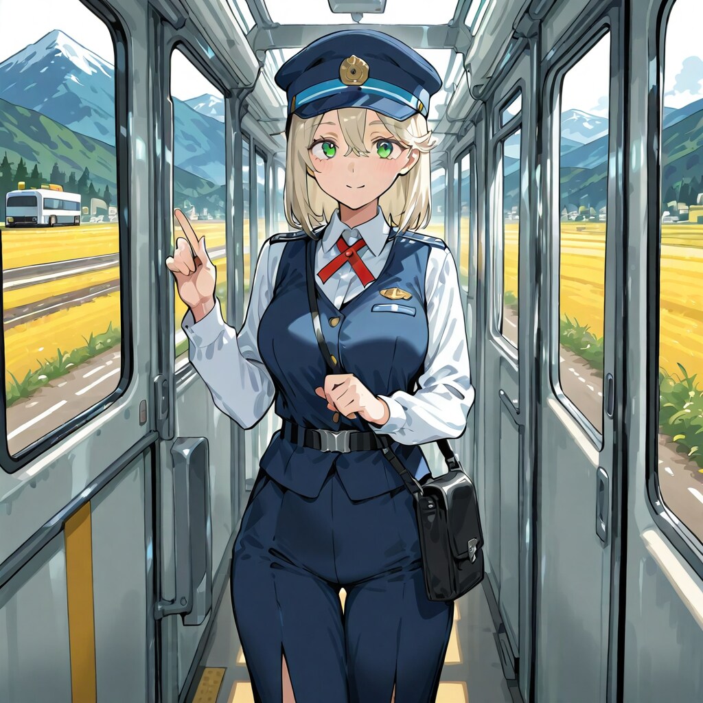 バスの車掌