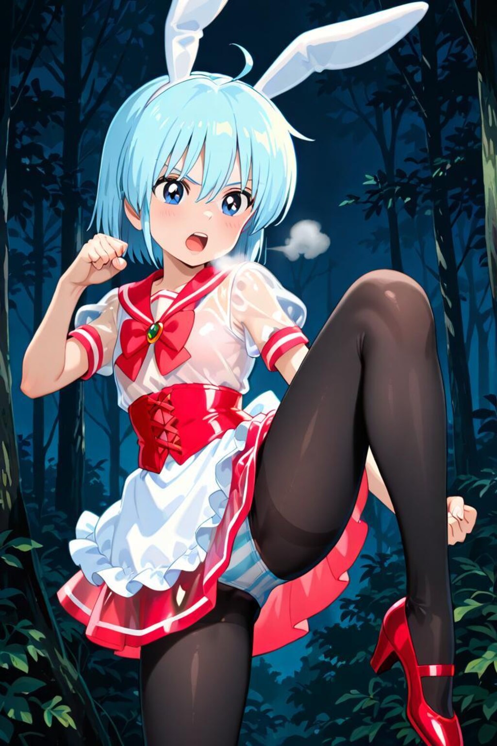 綾崎ハーマイオニー　開脚
