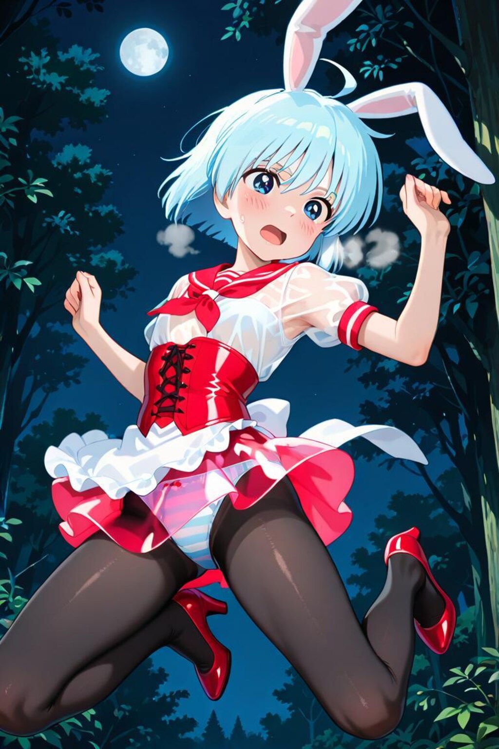 綾崎ハーマイオニー　開脚