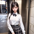 制服女子001_黒髪_清楚。 9枚目