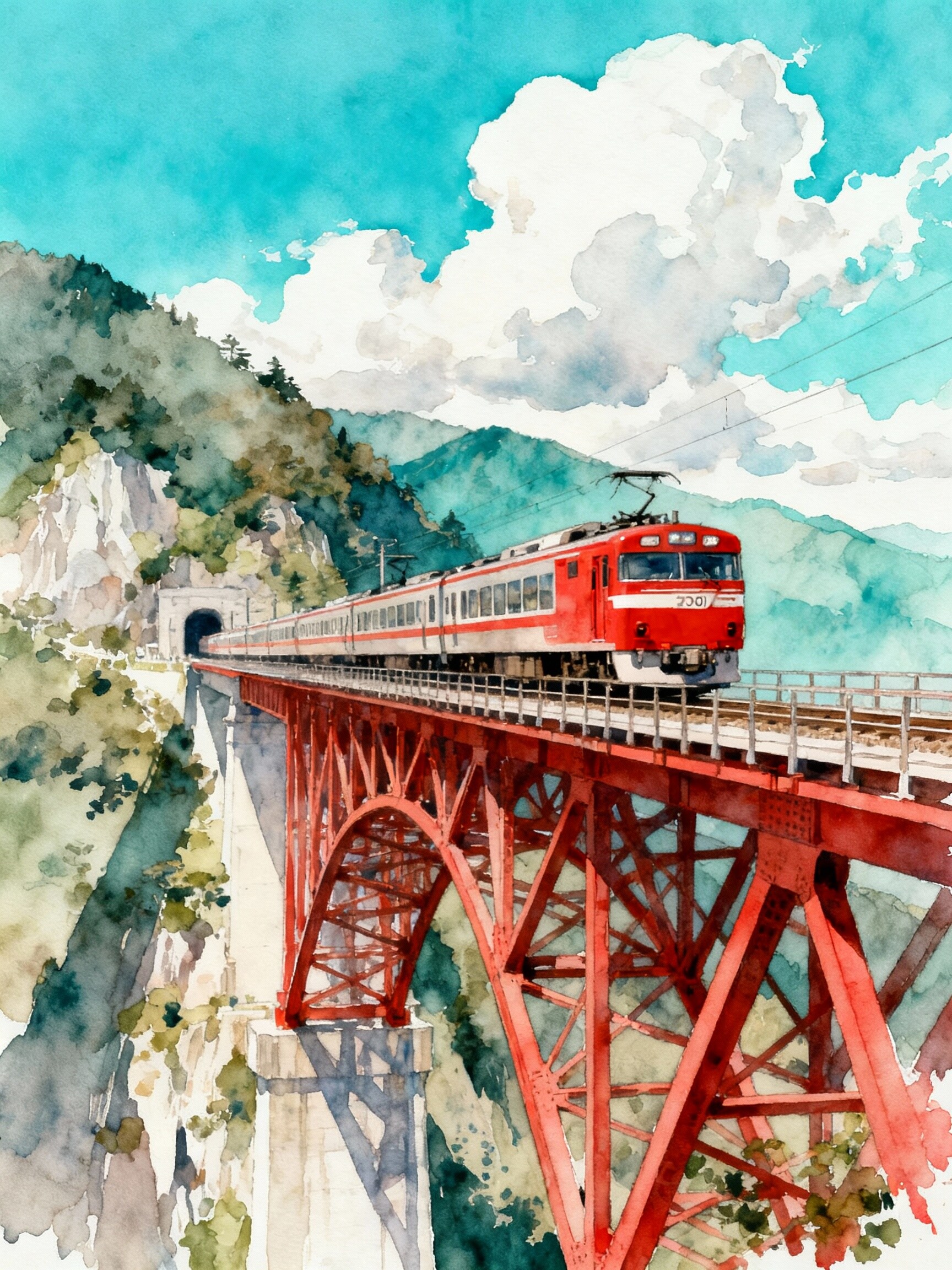 デタラメ電車（1） | の人気AIイラスト・グラビア