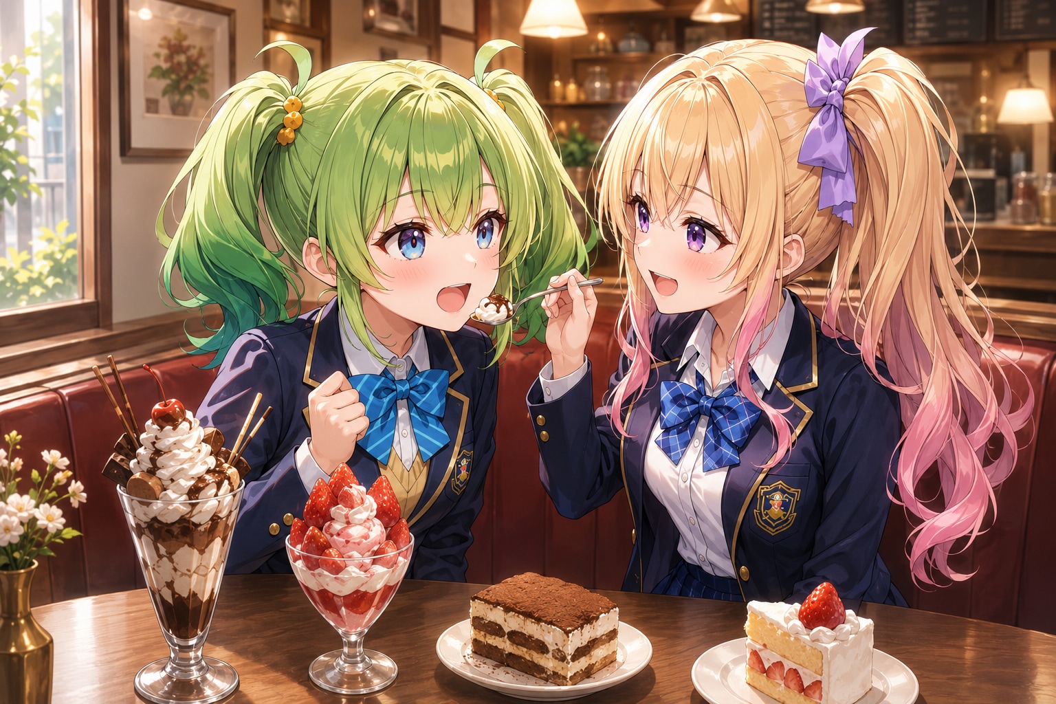 若葉ちゃん ハイあ〜ん♥️ | の人気AIイラスト・グラビア