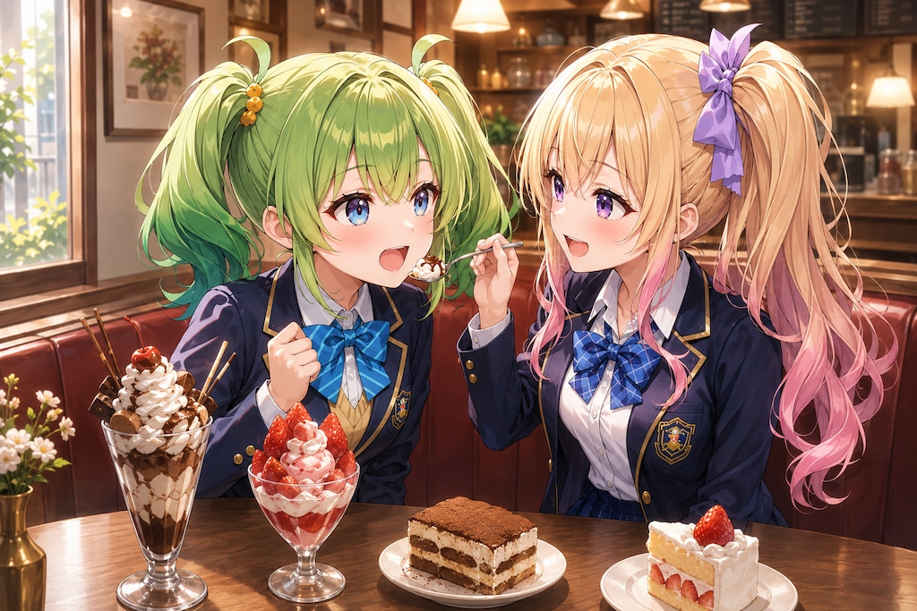 若葉ちゃん ハイあ〜ん♥️