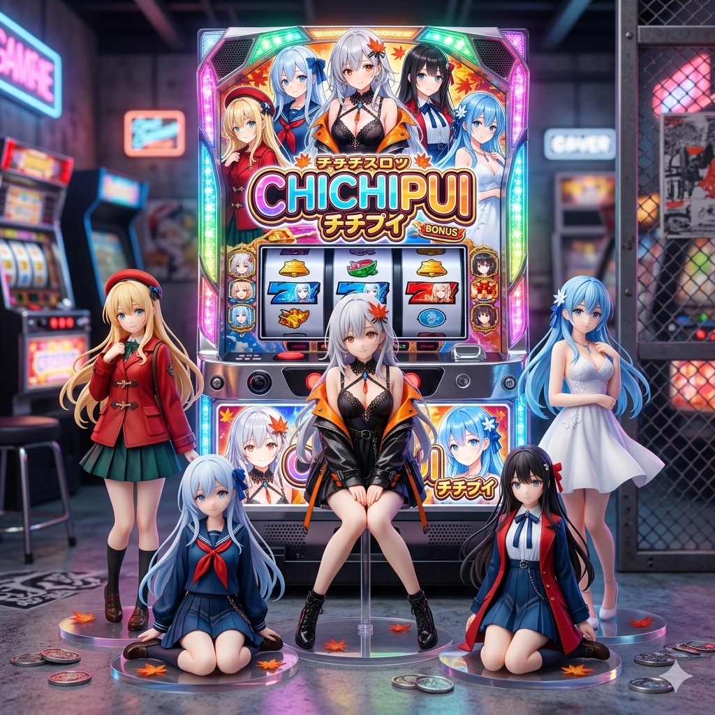 フィギュアとパチスロ台