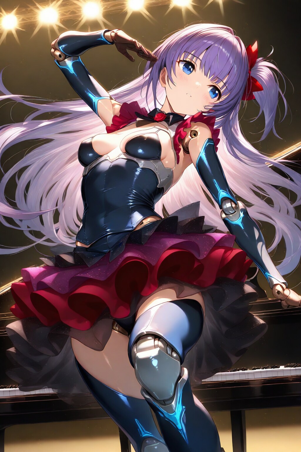 ちちぷい生成メカ娘　ゴスロリアイドル3
