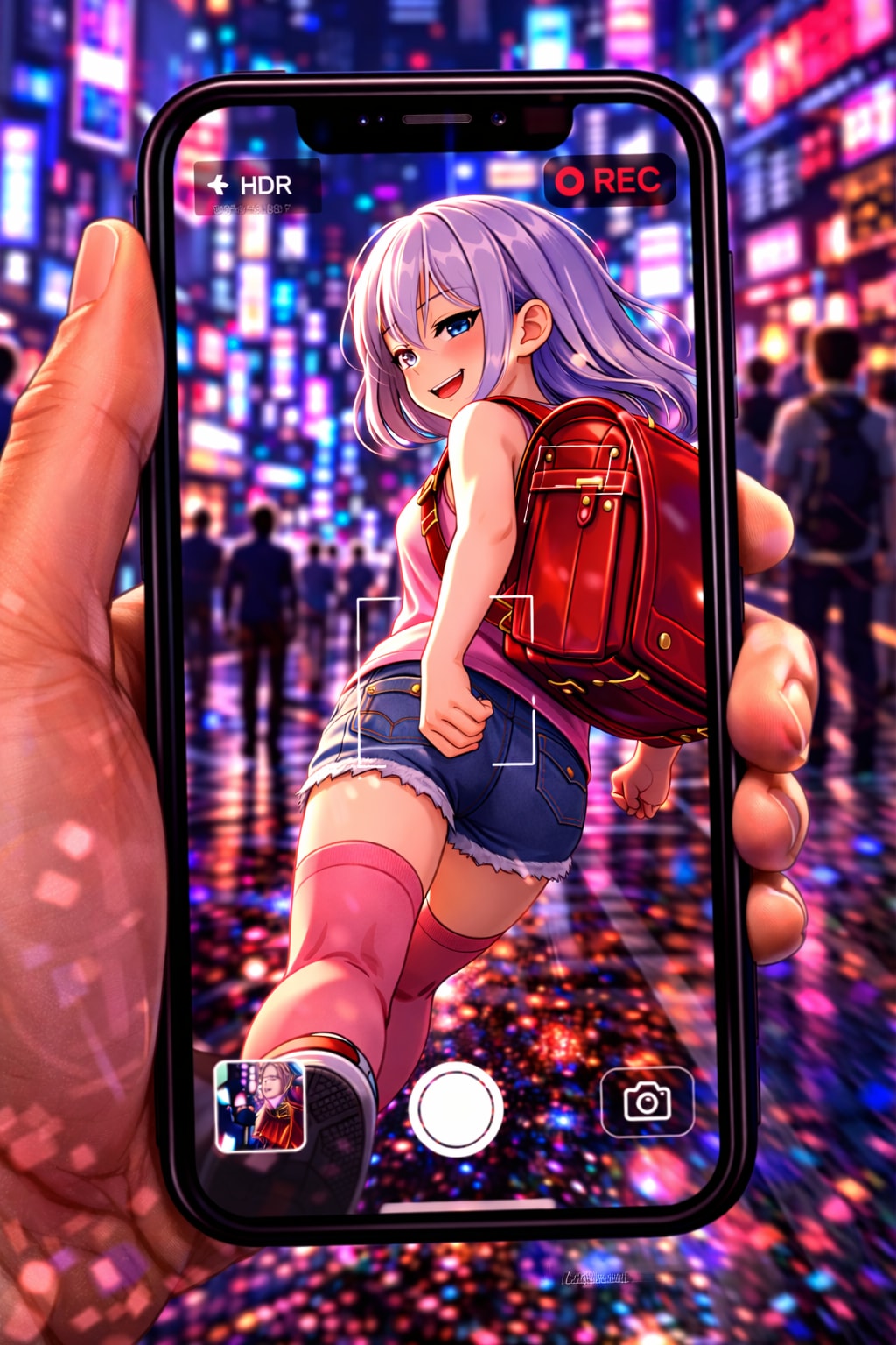 撮ってるの、バレてるよ？