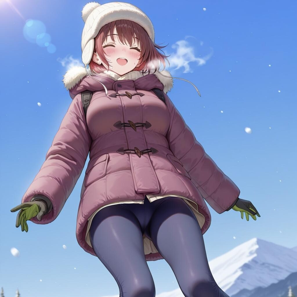 雪だっ！