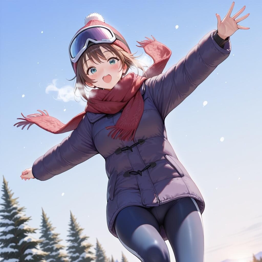 雪だっ！