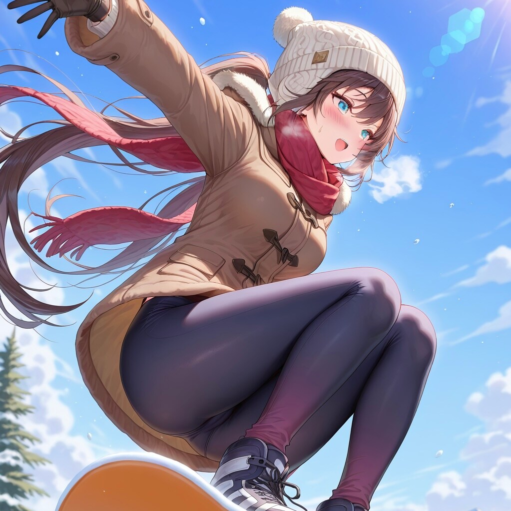 雪だっ！