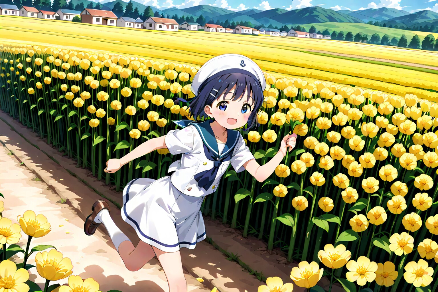 駆けていく
