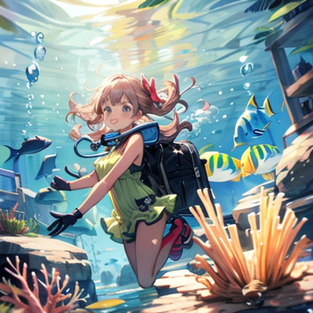 水中水族館へようこそ