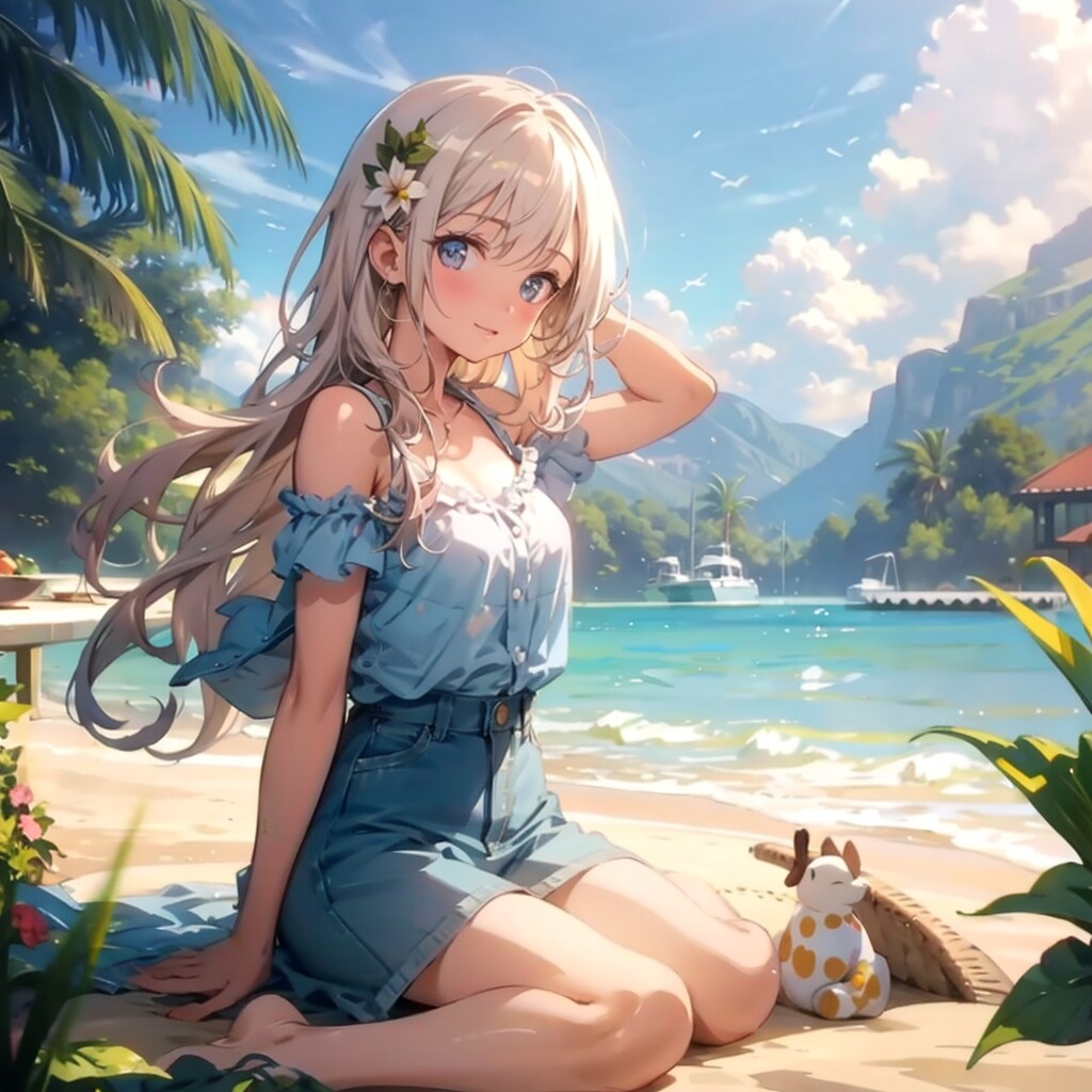 リゾート地 | の人気AIイラスト・グラビア