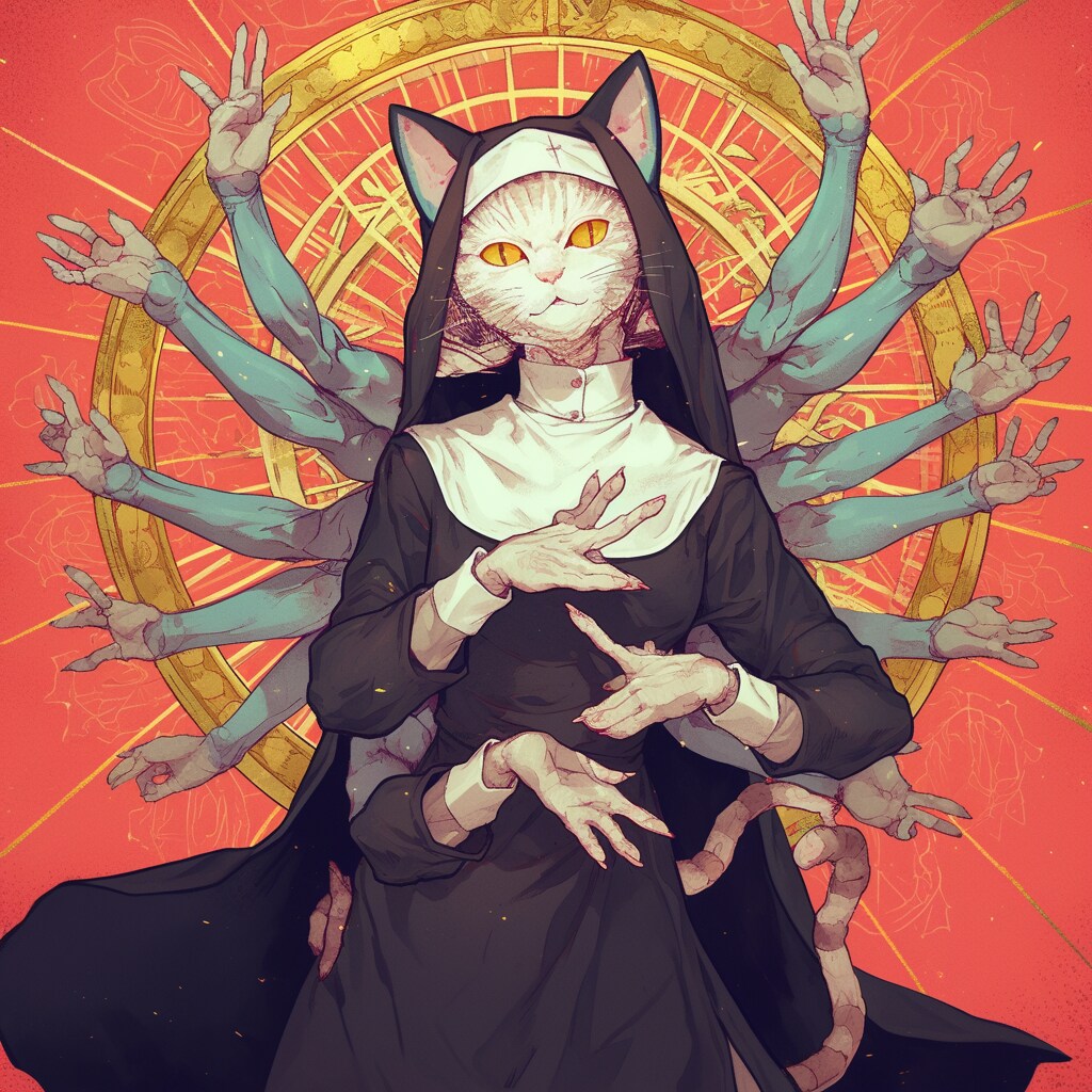 【千本腕隊】獣面のカーソキャマリュート | の人気AIイラスト・グラビア