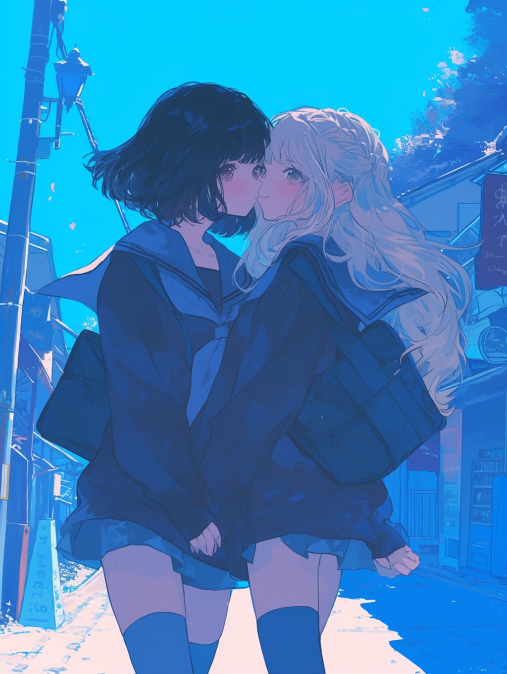 キスしたい二人のJK174