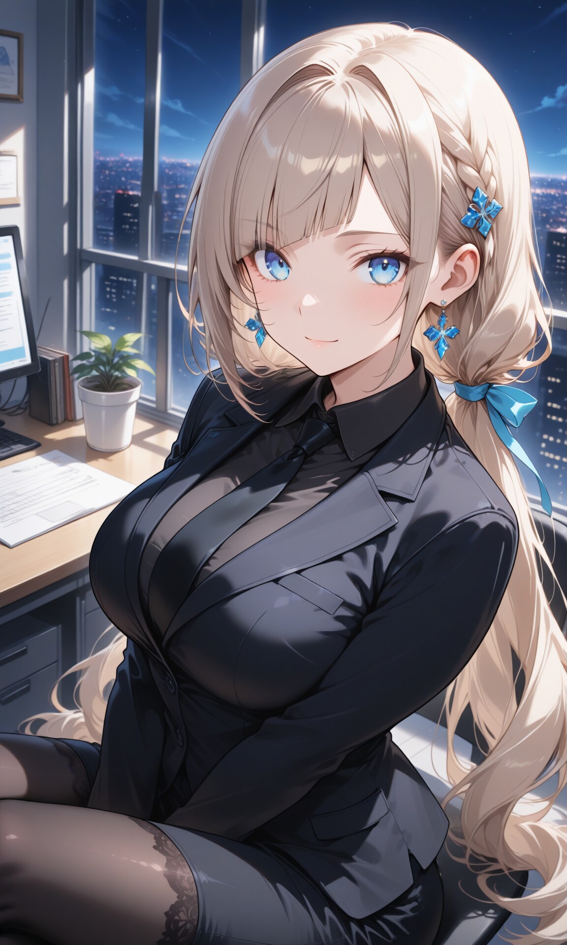残業中～ | の人気AIイラスト・グラビア