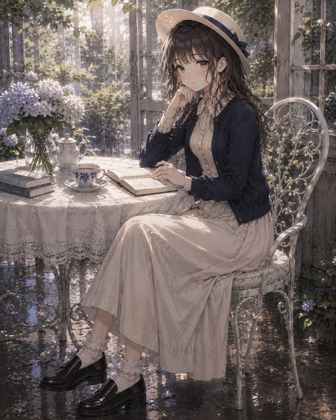 雨宮澪　お嬢さまスタイル