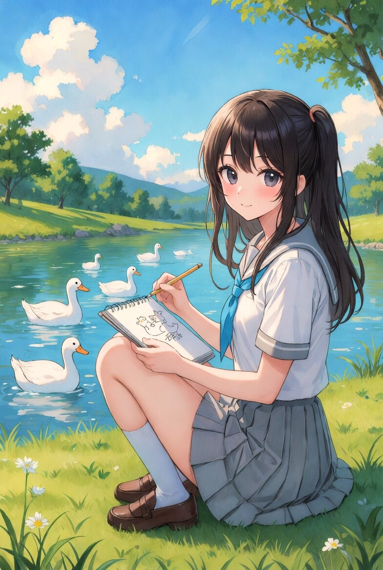 スケッチ少女