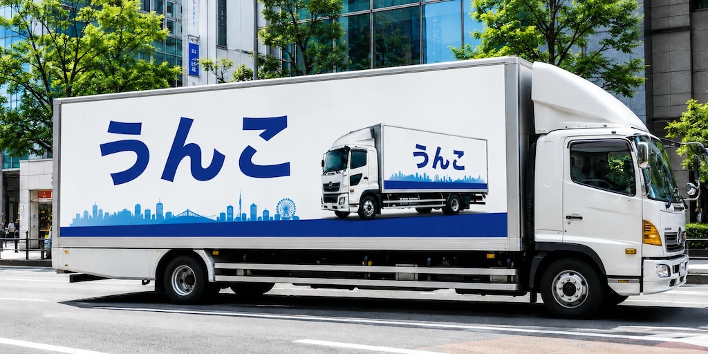 う◯こが日本を届ける！