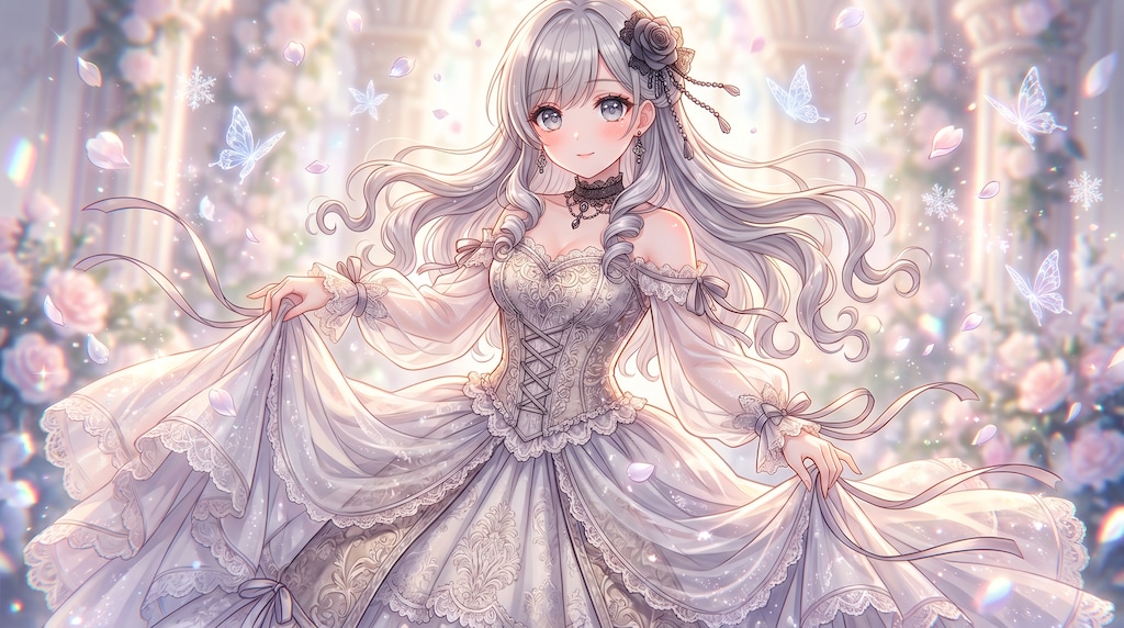 薄暮薔薇の華