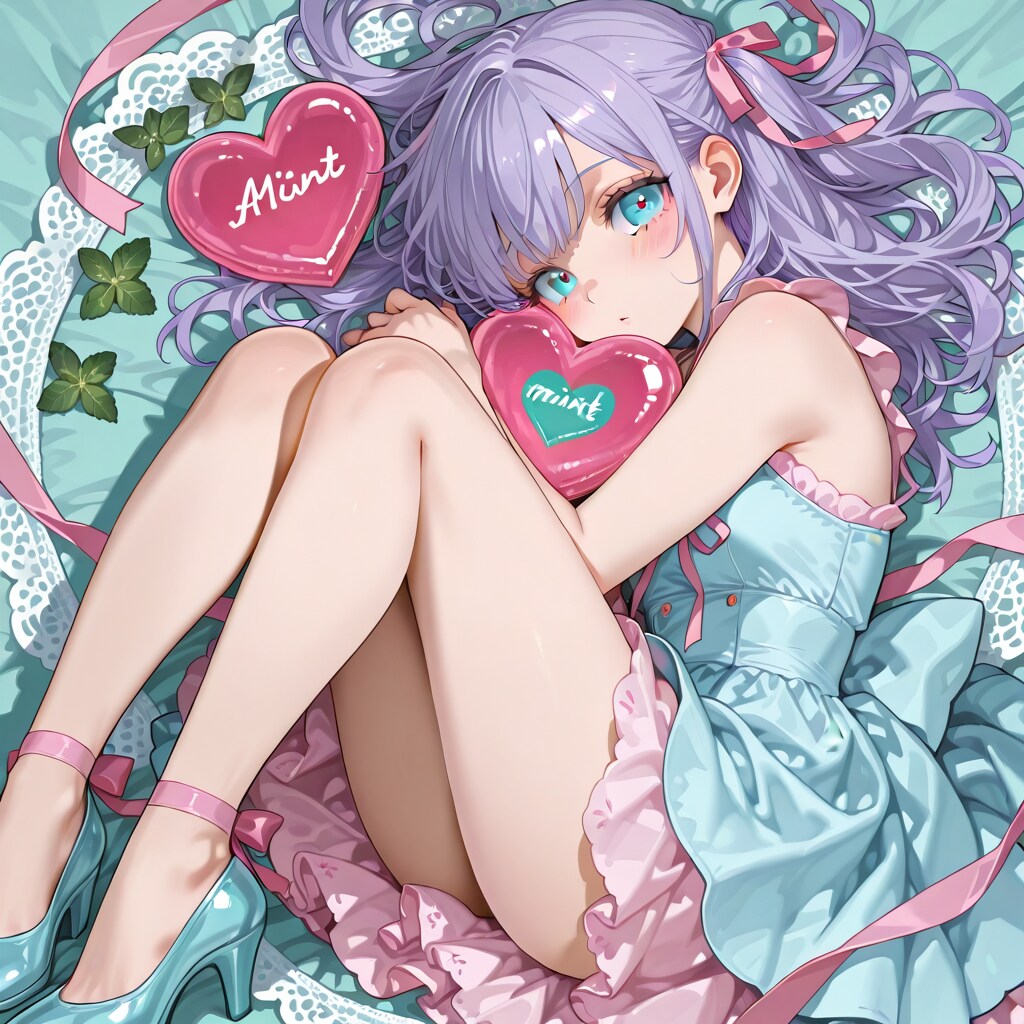 水色×ピンク2 | の人気AIイラスト・グラビア