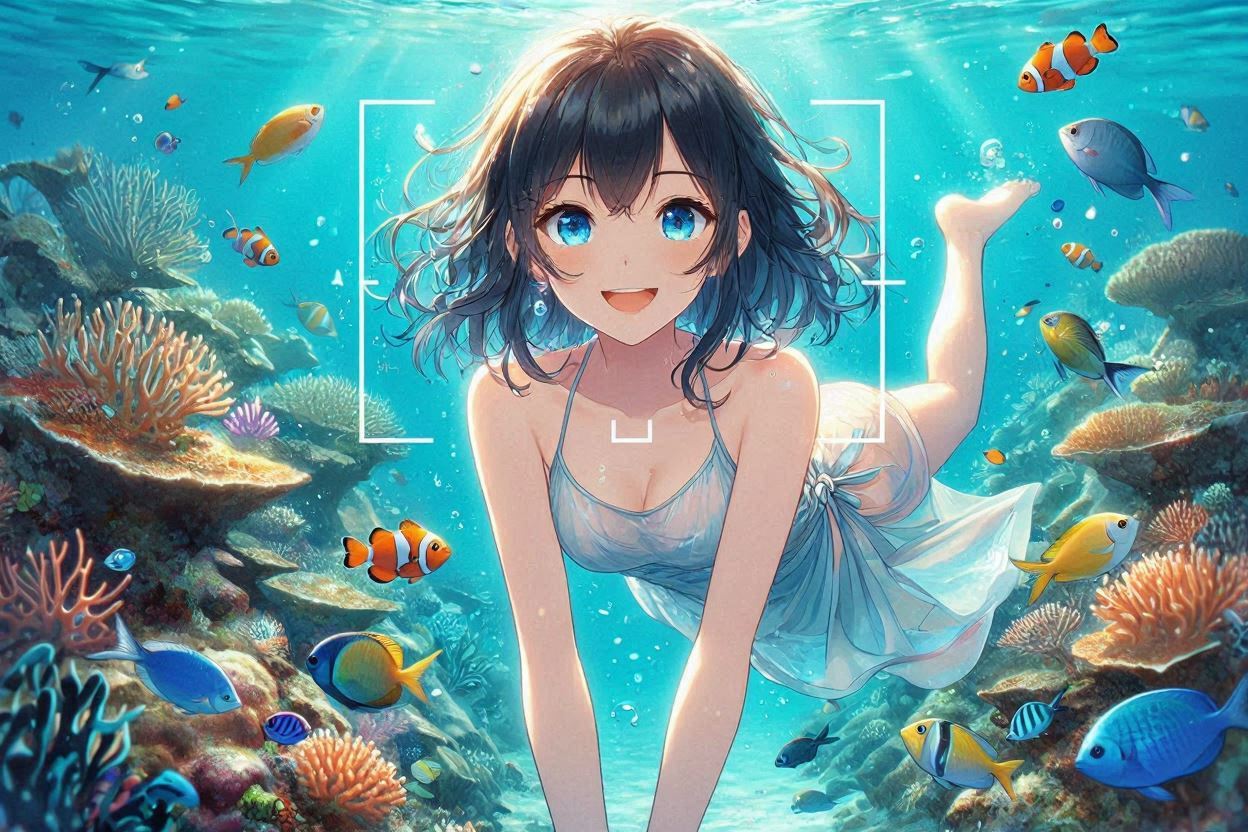 海中散歩(DALL-E)