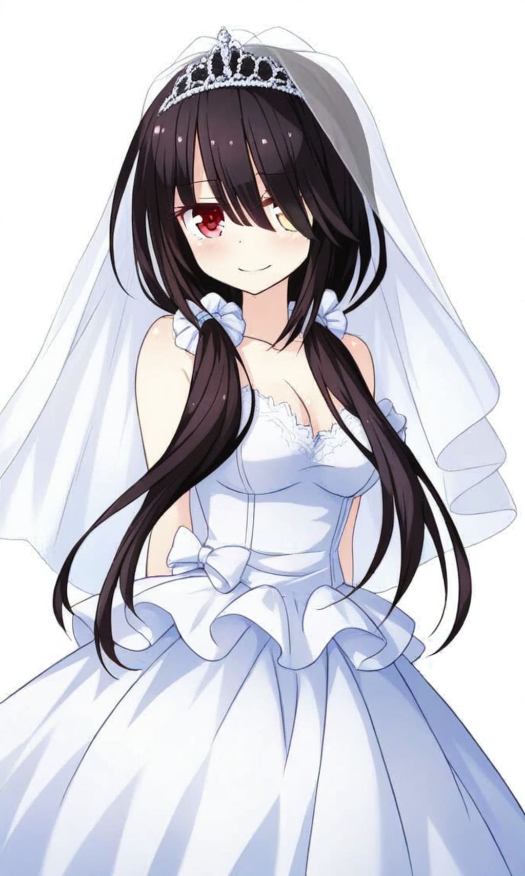 時崎狂三 ウエディングドレス