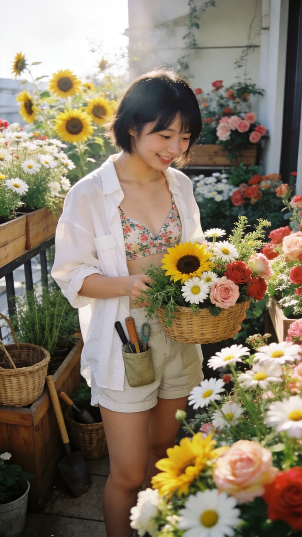 Among Sunflowers and Smiles