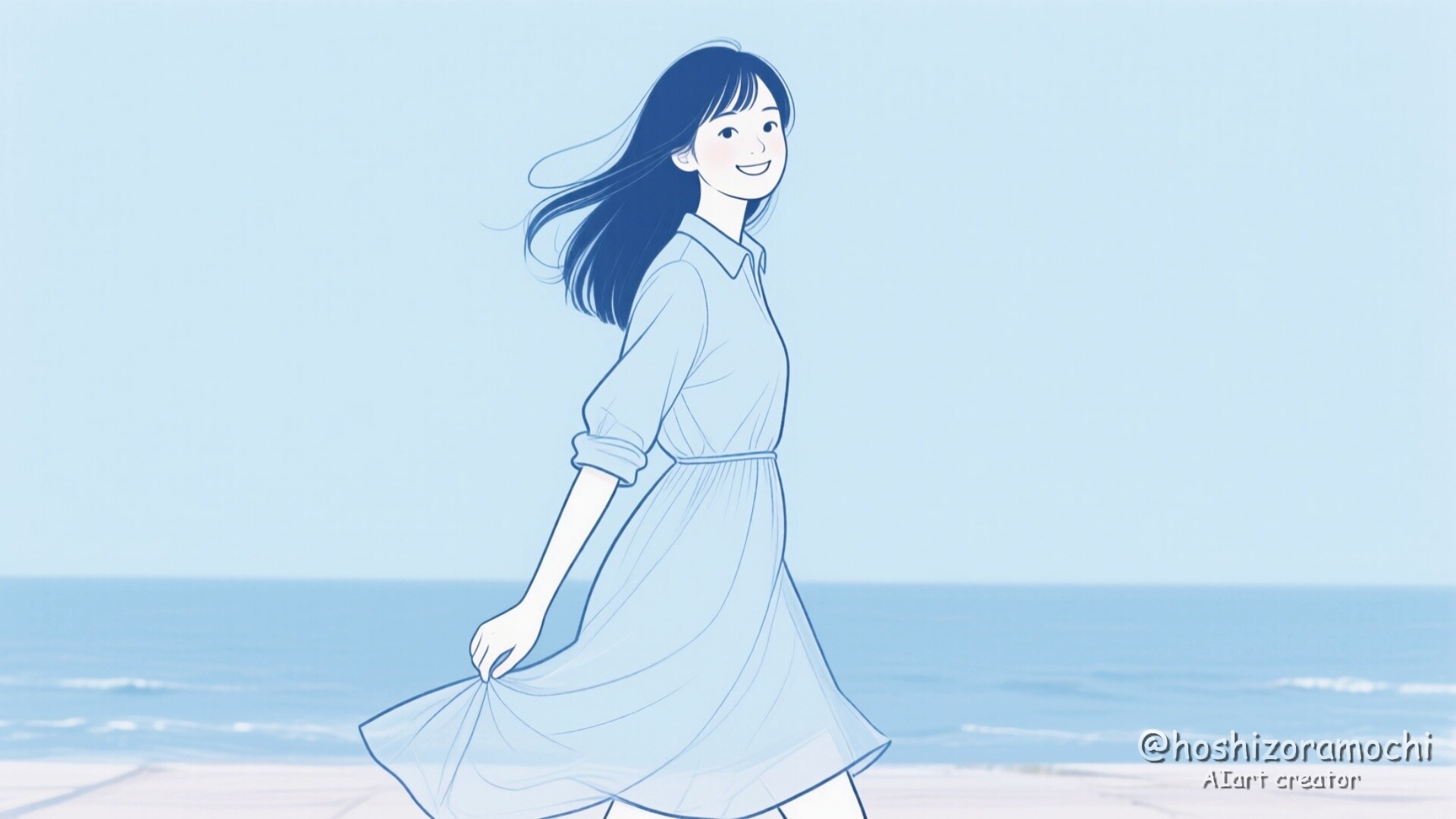 風をまとった線の詩
