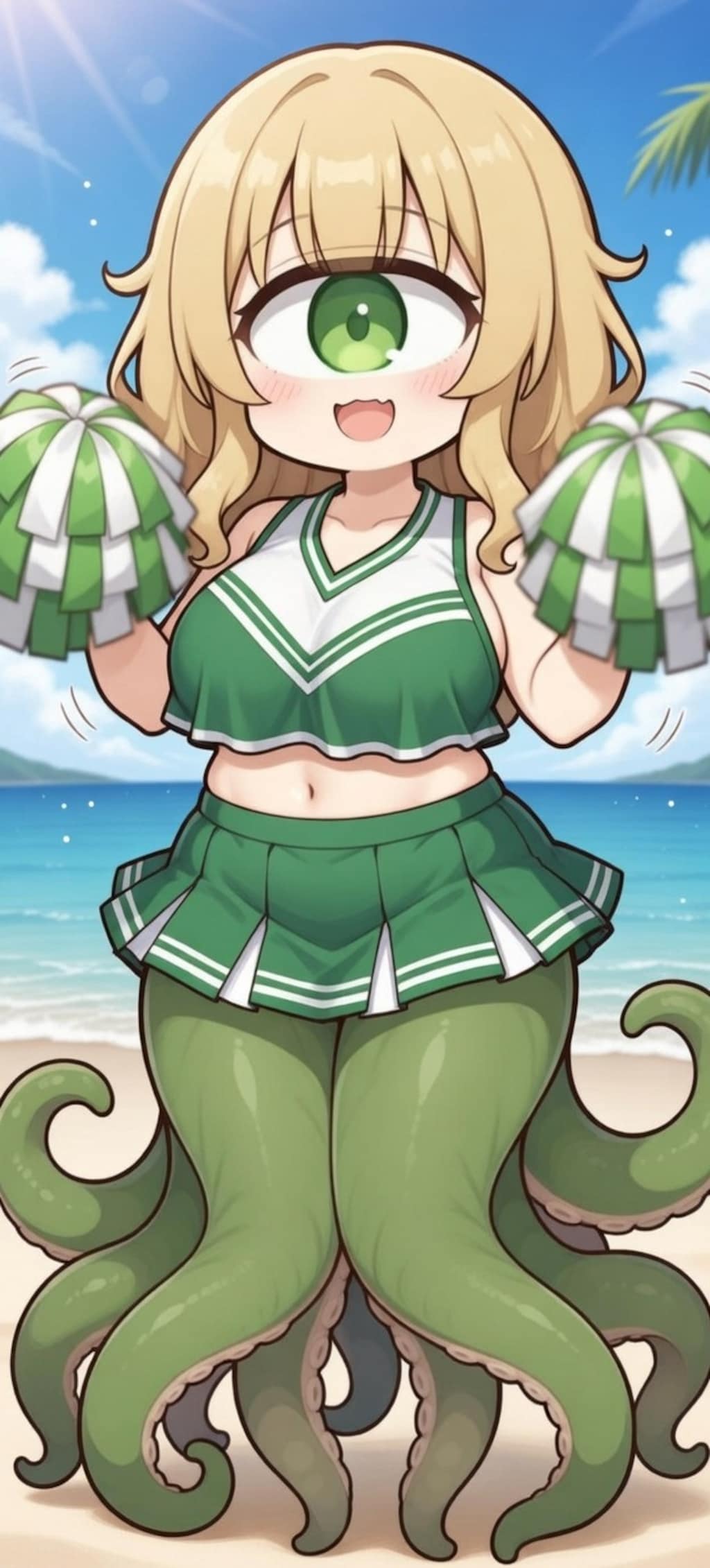 単眼スキュラちゃん.49　応援チア