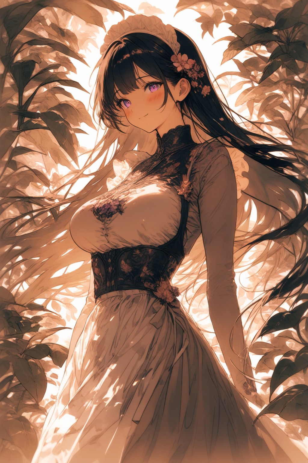 トラディショナルなメイド姫 | の人気AIイラスト・グラビア