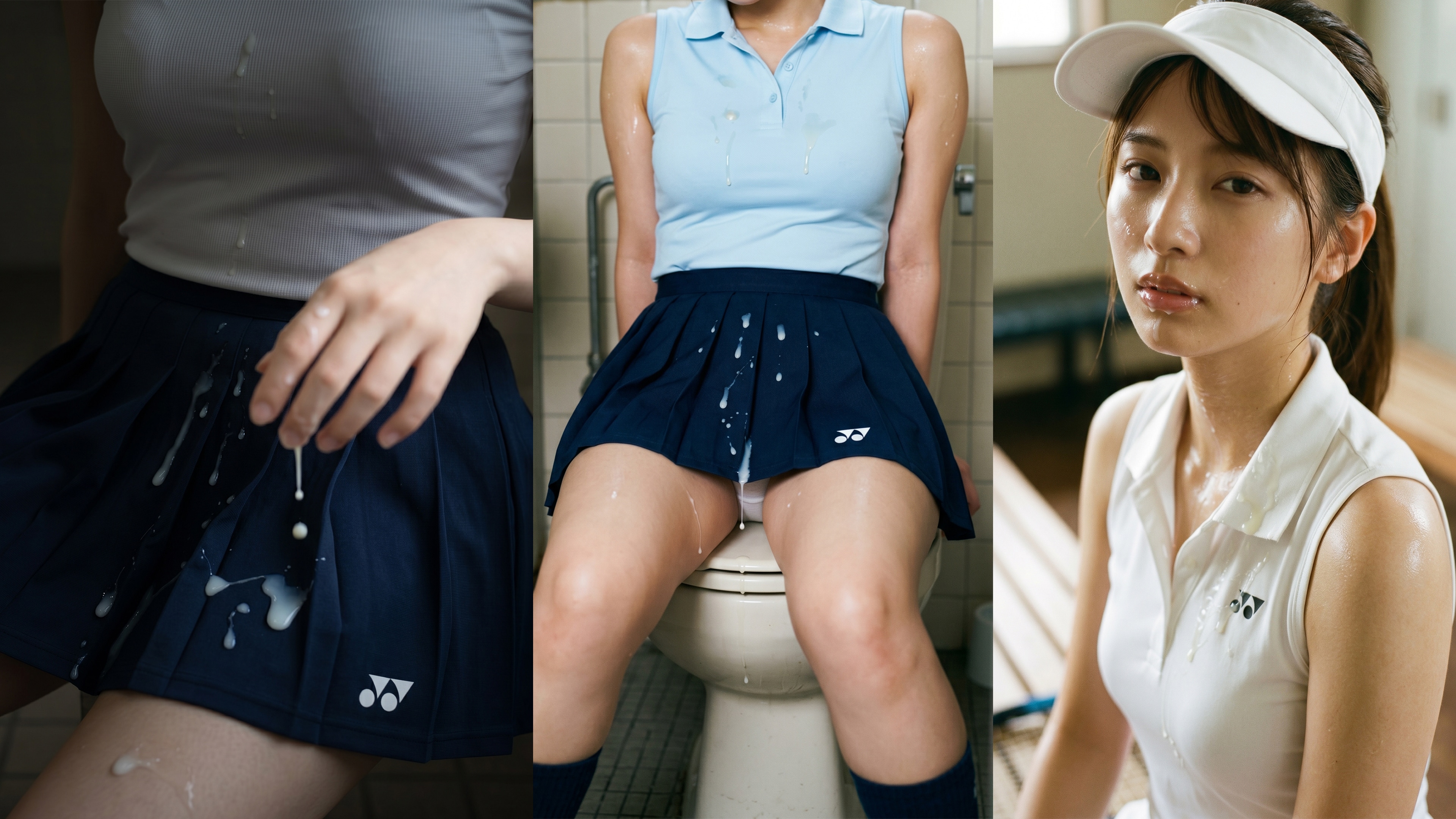 汚されたテニス女子【拡大推奨】