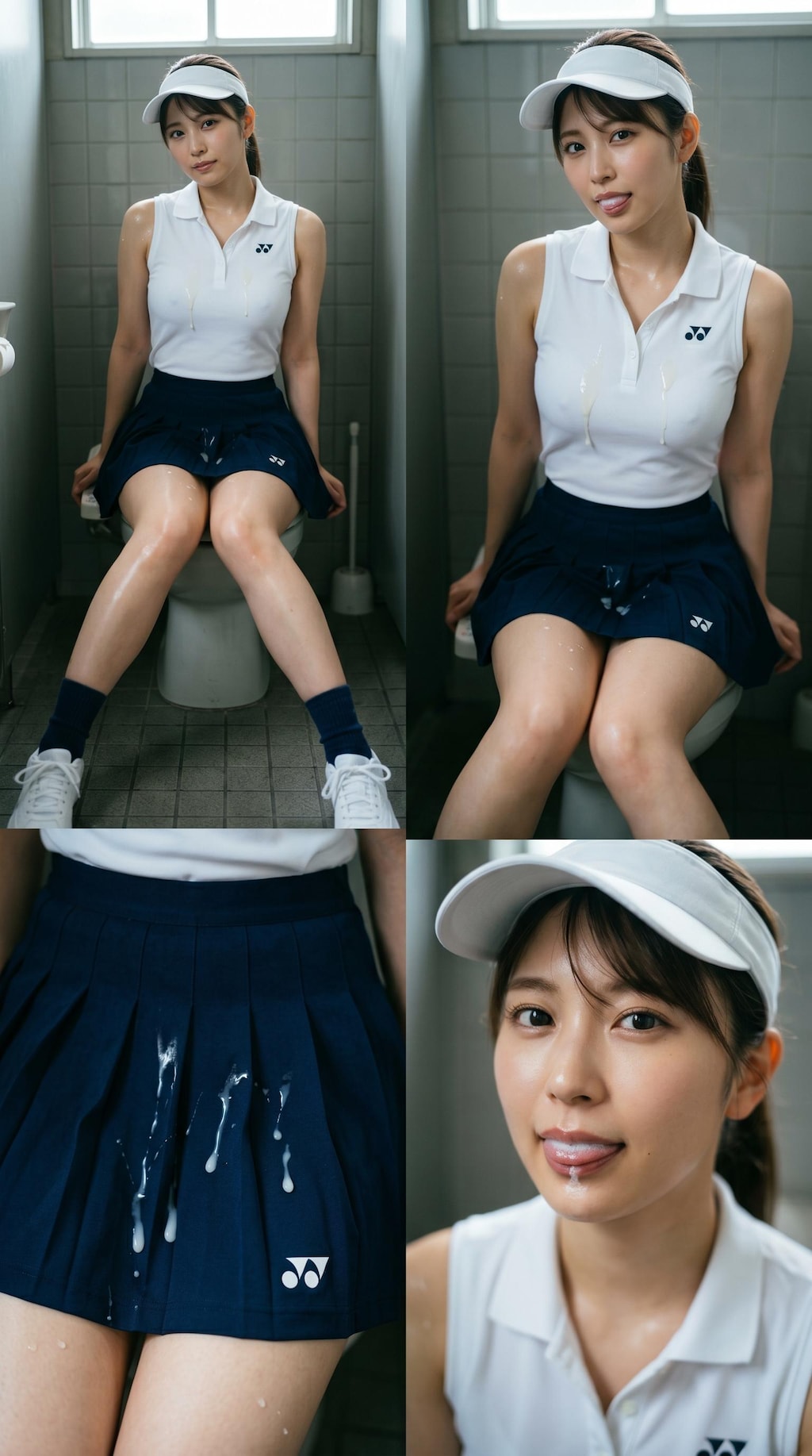 汚されたテニス女子【拡大推奨】