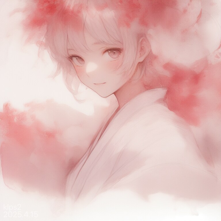 水墨画副産物イラスト