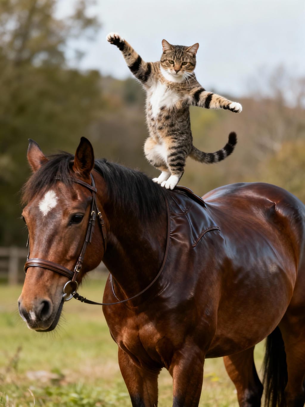 [上にのせたよ]乗りたがる猫