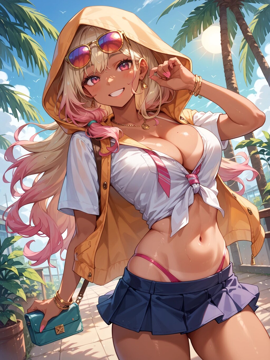 JKギャルのリコちゃんです